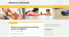Desktop Screenshot of besparen-info.nl